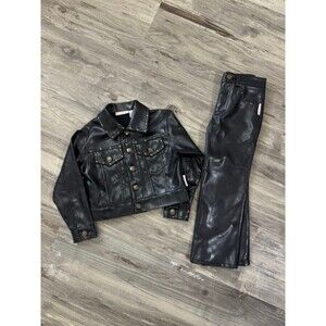Vintage Mary Kate and Ashley Faux Leather Set